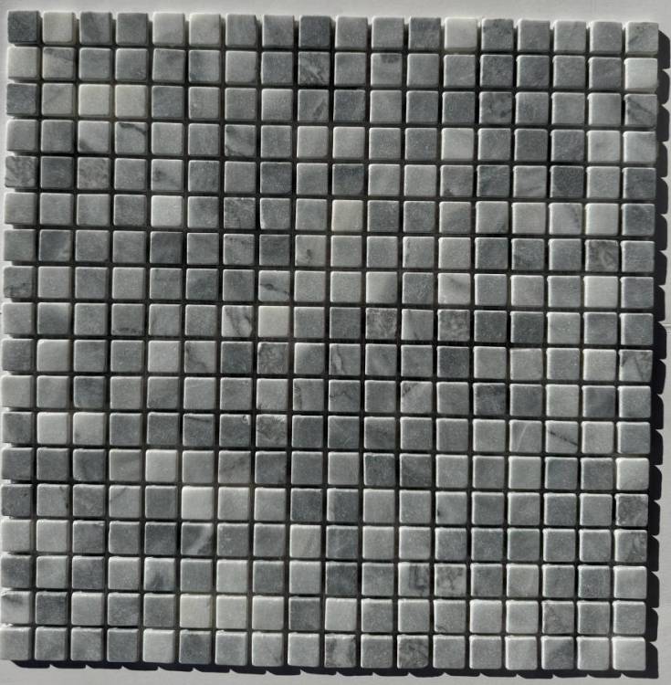 Мозаика Pixel Mosaic Мрамор PIX 333 Ice Grey 1.5x1.5 Матовая 30.5x30.5х4