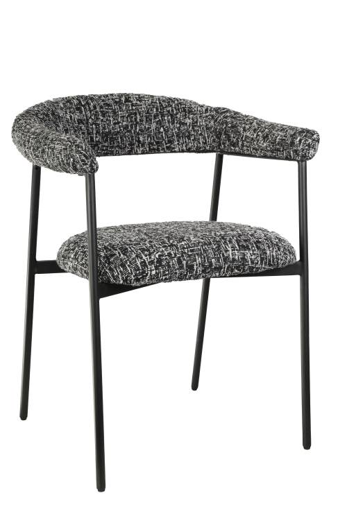 Стул Stool Group Toko DR-1510-A BMG3091G-3 черно-белый
