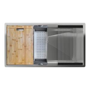 Кухонная мойка Rivelato Rinox 8044 UN нержавеющая сталь
