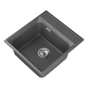 Мойка кухонная Point Мисти 46 PN3011GR графит
