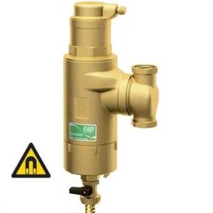 Деаэратор FAR с поворотным соединением, с магнитными вставками, ВР-ВР 1 1/4"