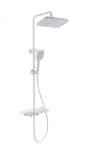 Душевая стойка Wonzon & Woghand WW-B3098-A-MW с термостатом, белый