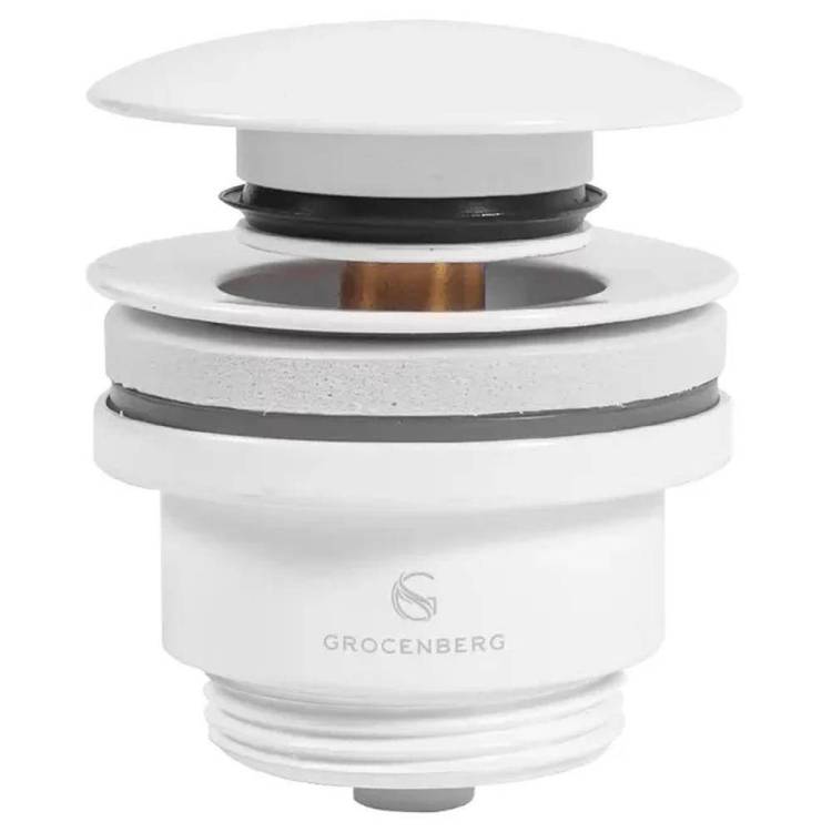 Донный клапан Grocenberg GB106W белый