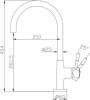 Смеситель для кухни Aquanet Steel AF210-41S фото 2