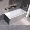 Акриловая ванна Marka One Aelita 01ае1675слим 165x75 Slim с ножками 03аесл7580 фото 2
