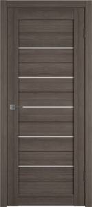 Межкомнатная дверь Владимирская Фабрика Дверей Atum 5 Grey стекло White Cloud 900x2000