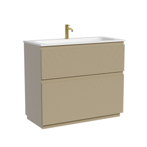 Тумба под раковину Sancos Folk Floor FL100FCP напольная, 99.5x44.5x85, Капучино