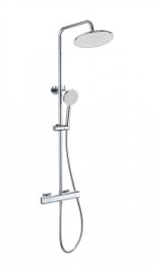 Душевая стойка Wonzon & Woghand WW-B3051-A-CR с термостатом, хром