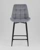 Стул полубарный Stool Group Флекс AV 405-V12-K14PM-9005(PP) Серый фото 3