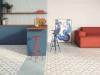 Керамогранит Harmony Sirocco Blue Garden 9mm R10 22.3x22.3 фото 9