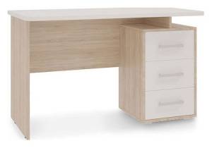 Стол письменный Mebelson Лайт 2 SKL2.1N02.1623 дуб сонома/белый