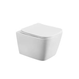 Унитаз подвесной BelBagno Kraft BB7106CH-TOR/SC безободковый, с крышкой-сиденьем микролифт