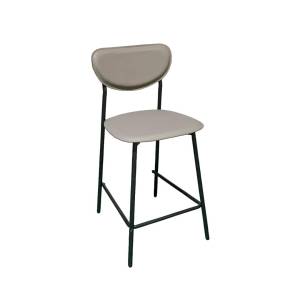 Стул полубарный Stool Group Minnie HPB2318 HAB1-10 серый