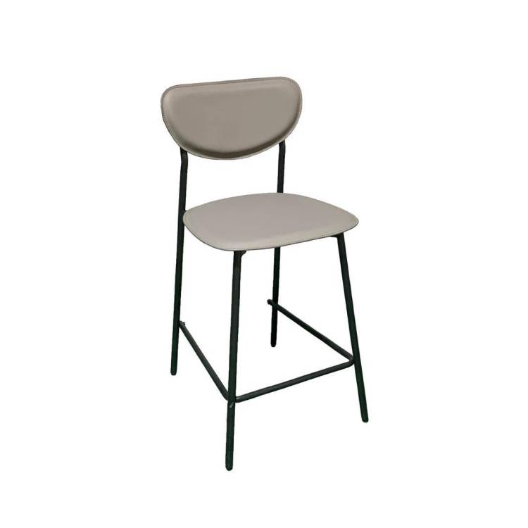 Стул полубарный Stool Group Minnie HPB2318 HAB1-10 серый