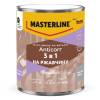 Грунт-эмаль по ржавчине 3 в 1 Masterline Anticorr глянцевая RAL7004 серый 0.75 л