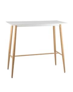 Стол барный Stool Group Eames DSW New Z-225A v.2 белый 120x60x106
