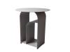 Стол журнальный Stool Group Arwel MT-140 DB-003 серый, металл 38.5x38.5x42.5 фото 3