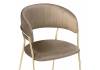 Стул Woodville Kamelia 15318 cappuccino, gold фото 6