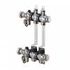 Коллектор Oventrop Multidis SF 6, нержавеющая сталь, 1 x 3/4 дюйма, с регулирующими вставками на подаче
