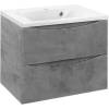 Тумба с раковиной Vincea Mia 65 бетон фото 2