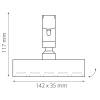 Светильник для трека Lightstar Due 267437 фото 2