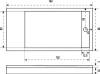 Поддон для душа Good Door Stella 140x90 с сифоном фото 2