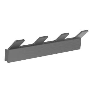 Вешалка Wonzon & Woghand Lotte WW-8345-BGM с 4 крючками, темный графит