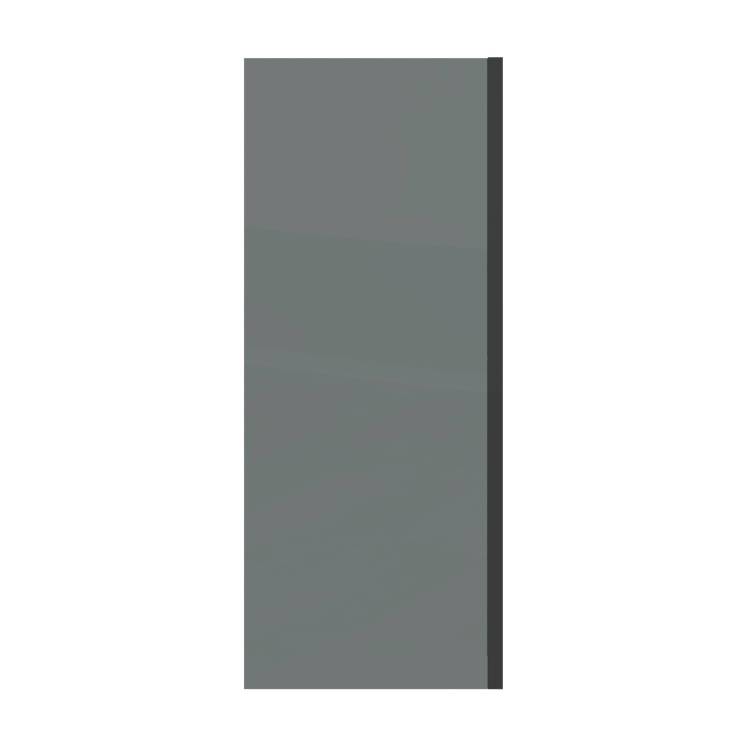 Душевая перегородка Grossman Classic 200.K33.04.100.21.10 профиль черный матовый, стекло тонированое, 100x195