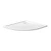Поддон для душа BelBagno Uno TRAY-MR-UNO-R-90-550-35-W-BO с сифоном и белой матовой декоративной накладкой, 90x90 фото 2
