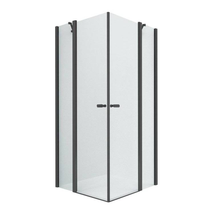 Душевое ограждение NEW TRENDY NEW SOLEO BLACK 2D 90x110x195 K-0761 (черный)
