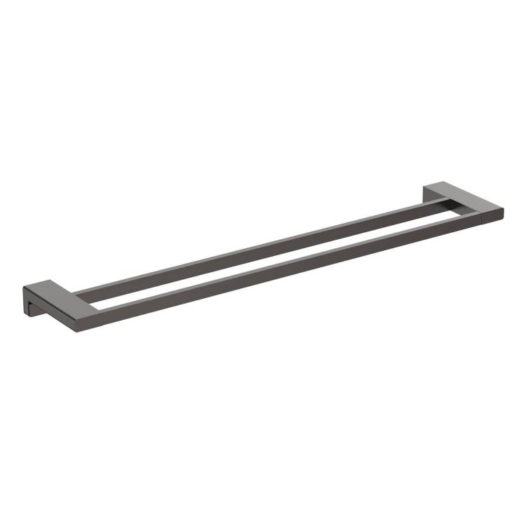 Полотенцедержатель AQUAme Tivoli AQM7304GM двойной 60 см, металл
