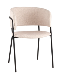 Кресло Stool Group Нэлли AV 486-L13-9005 буклированный велюр бежевый