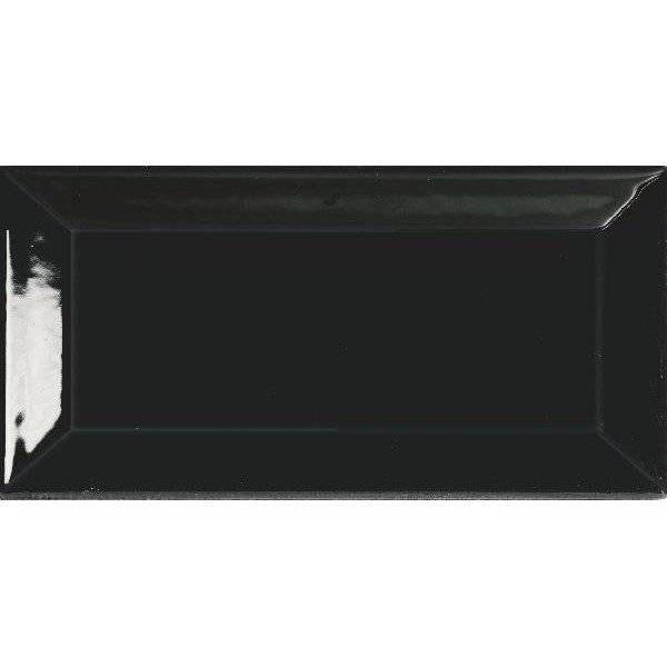 Керамическая плитка Equipe Metro 12736 Black 7.5x15