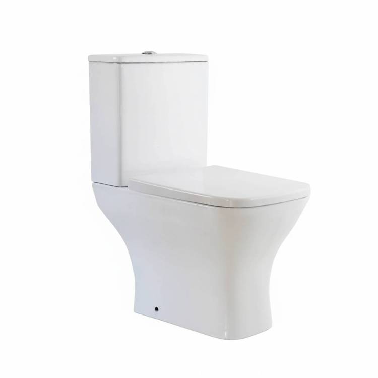 Унитаз-компакт Taliente Elegante EL45055 с крышкой-сиденьем микролифт