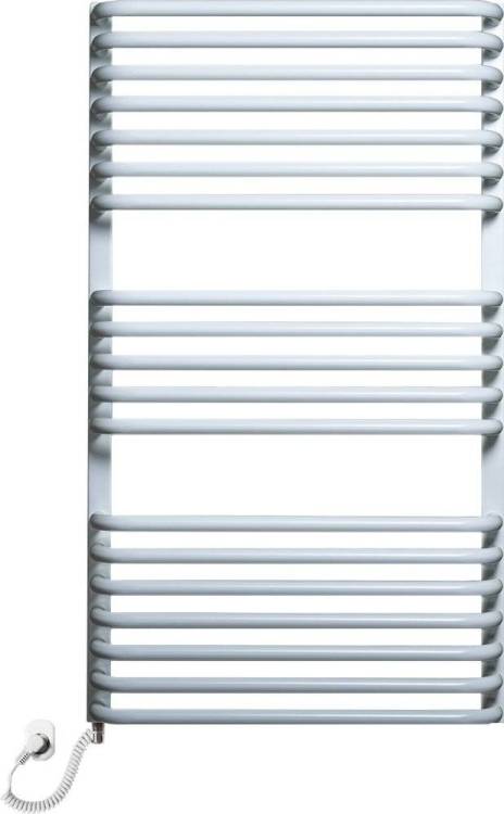 Полотенцесушитель электрический Luxrad Salto Invest 063722 92х53 L, белый, терморегулятор selmo pad