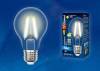 Лампа светодиодная филаментная Uniel LED-A60-12W/3000K/E27/CL PLS02WH фото 2