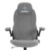 Кресло компьютерное Tetchair Bazuka metalBL 25045 серый, велюр фото 6