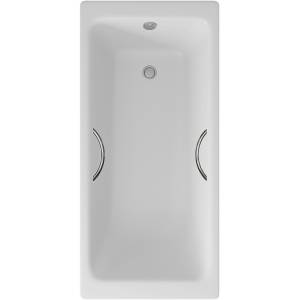 Чугунная ванна Delice Parallel DLR220502R 170x80, с ручками, без ножек
