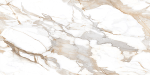 Керамогранит Ceradim Calacatta Fairy Gold бежевый 60х120