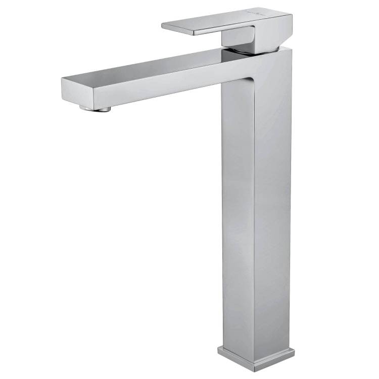 Смеситель для раковины Wonzon & Woghand WW-88239016-CR высокий, хром