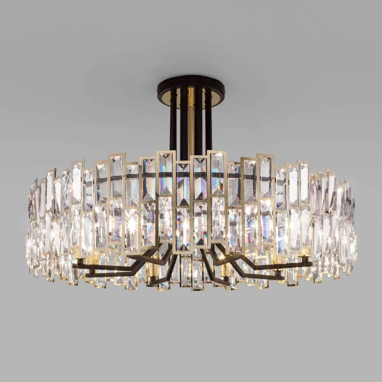 Потолочный хрустальный светильник Bogates Zolletta 339/8 Strotskis Smart (313/8)