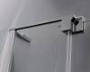 Душевой уголок Cezares Slider AH 2 70/80-80/90 Grigio Cr профиль хром, стекло серое фото 4
