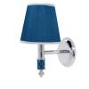 Светильник Boheme Murano 769 chrome, синее