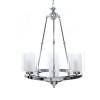 Подвесная люстра Lumina Deco Santini LDP 1220-4 CHR+WT фото 2