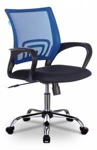 Кресло компьютерный Бюрократ CH-695N 1381546 Синий Черный
