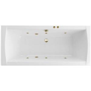 Акриловая ванна Excellent Aquaria Lux 180x80 "SOFT" (бронза)