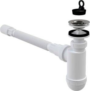 Сифон для раковины AlcaPlast AG2105123710 (A41+A710)