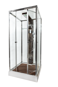 Душевая кабина AvaCan Z111STEAM с паром, 100x100x220
