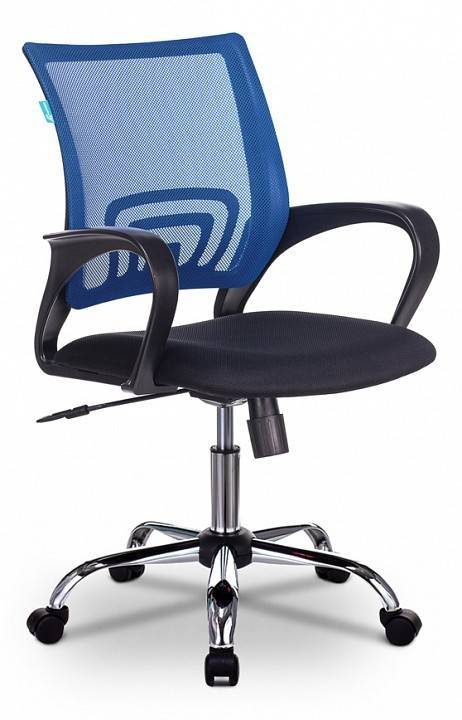 Кресло компьютерный Бюрократ CH-695N 1381546 Синий Черный