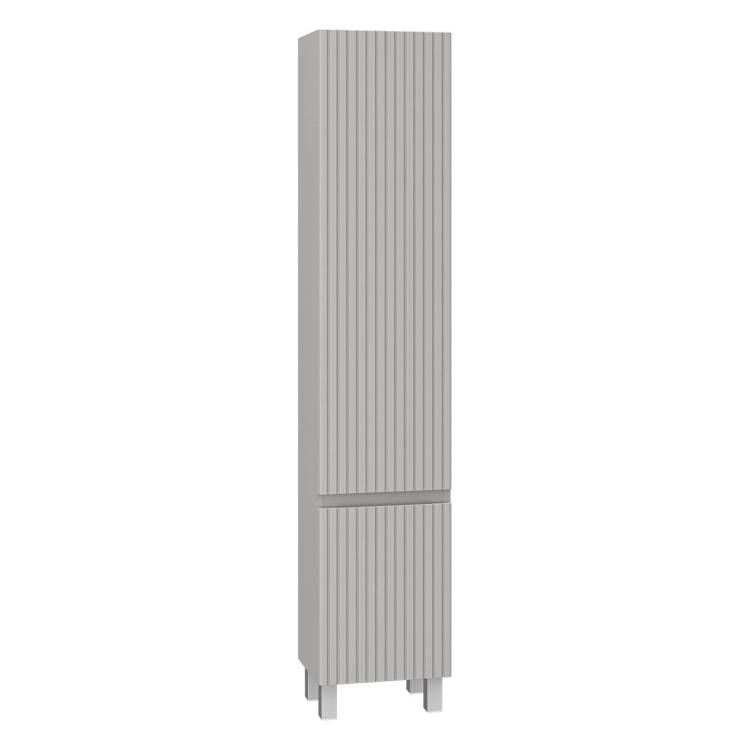 Шкаф-пенал Brevita Виктори VIC-05035-500R правый, Серый шелк, 35 см